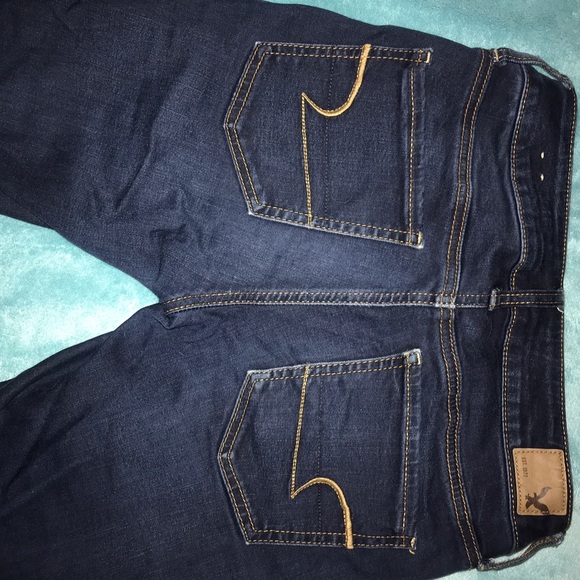 Dark wash American Eagle jeggings - Picture 4 of 4